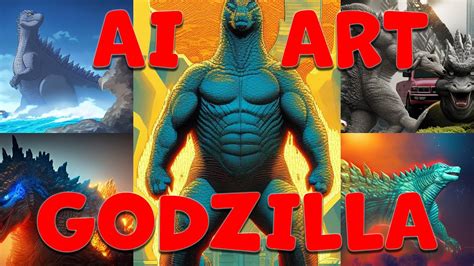 100 Ai Generated Images Of Godzilla Youtube