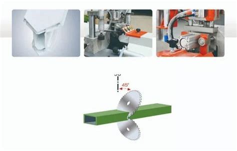 UPVC Mullion Cutting Saw Machine Automation Grade Automatic At Rs