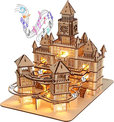 Amazon D Wooden Puzzles Adults Teens Castle Wooden Puzzle