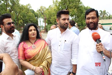 New Delhi Parliament Ram Vilas Paswan Chirag Paswan Gallery