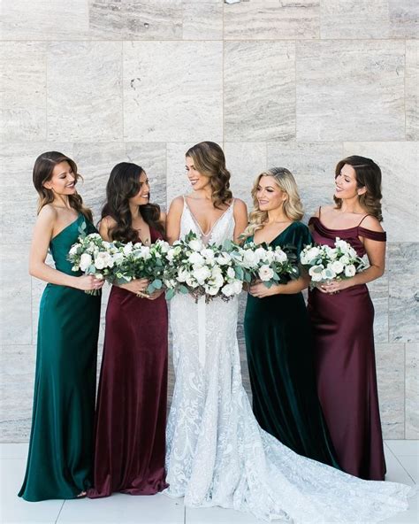 18 Of The Most Epic Bride Tribe Shots From 2018 Green Wedding Dresses