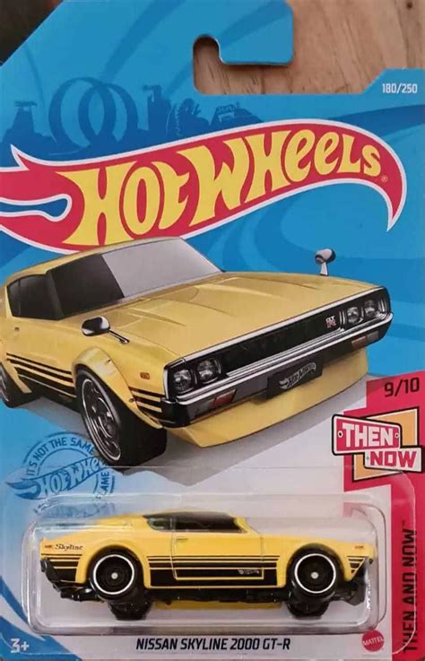 Hot Wheels Then And Now Nissan Skyline GT R Universo Hot Wheels