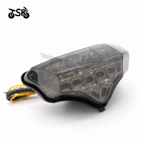 Luz LED Trasera Integrada Para Motocicleta Intermitente De Se Al De