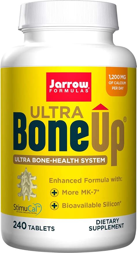 Jarrow Formulas Ultra Bone Up 240 Count Pack Of 1 ULT240 Amazon