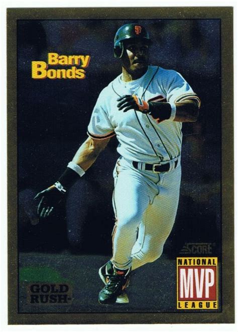 Bonds, Barry 1994 Score Gold Rush MVP | RK Sports Promotions