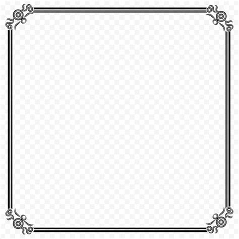 Background Frame Border Decorative Ornamental Black Frame Antique