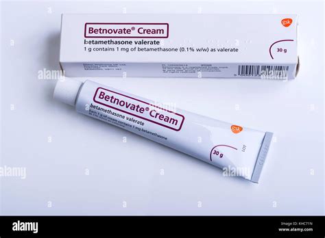 Betnovate cream, Glaxo Wellcome, GSK Stock Photo - Alamy