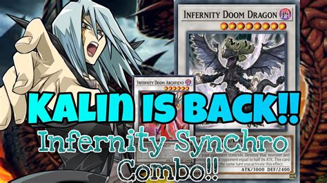 Yugioh Duel Links Infernity Deck How To Summon Dark Synchro With