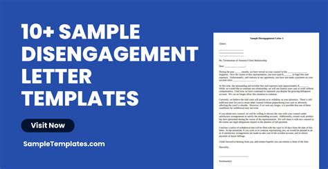 Free 10 Disengagement Letter Samples In Pdf Ms Word