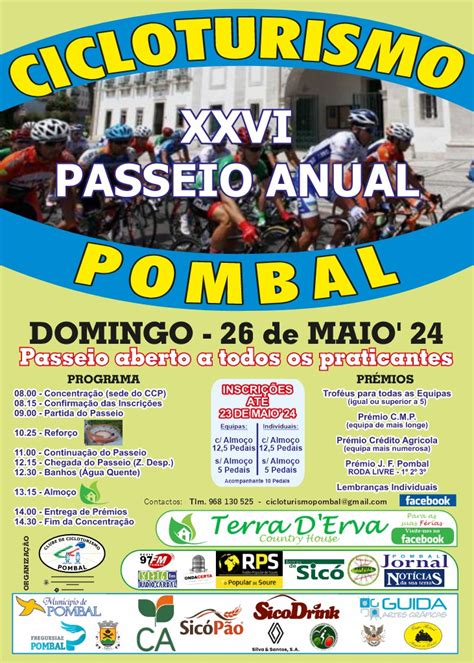 XXVI PASSEIO ANUAL DE CICLOTURISMO DE POMBAL FPCUB