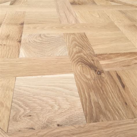 Resawn Reclaimed Heritage Oak Versailles Panel Panels Parquet