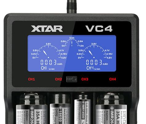 Cargador Xtar Vc Para Bater As Li Ion Ni Mh Mejor Precio Online