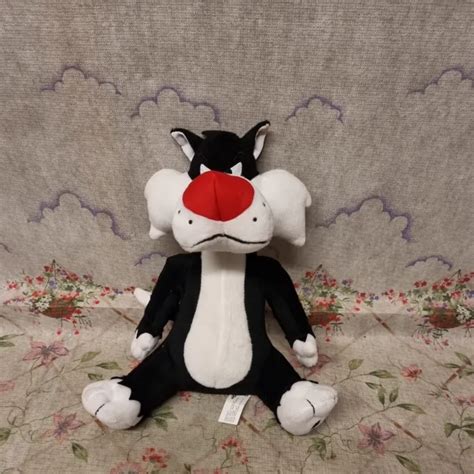 Looney Tunes Sylvester Plush Soft Toy Teddy Warner Bros Inch Cat