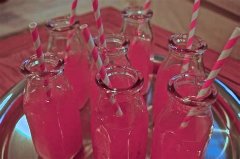 Pink Lemonade Gingerbread House Decorating Can Be Thirsty Work