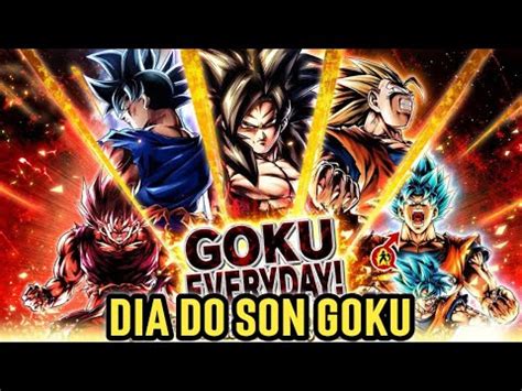 SUMMONS NO BANNER DO DIA DO GOKU YouTube