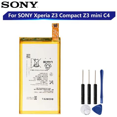 Original Replacement Battery For Sony Xperia Z Compact Z Mini C M W