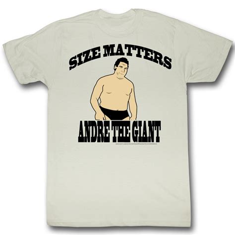 Andre The Giant T Shirt Size