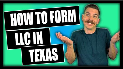 How To FORM AN LLC In TEXAS By Yourself YouTube