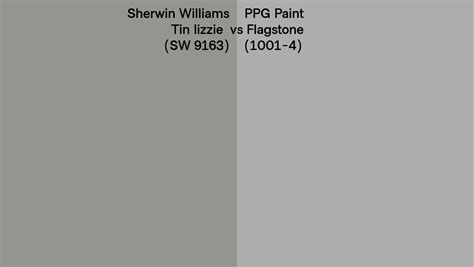 Sherwin Williams Tin Lizzie SW 9163 Vs PPG Paint Flagstone 1001 4