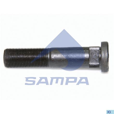 Шпилька ступицы Renault M20x1.5 95mm - TransAger
