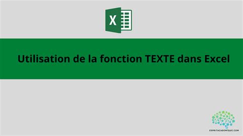 Découvrir 69 imagen insérer texte dans formule excel fr thptnganamst