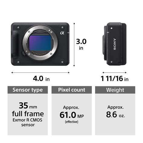 Sony Launches ILX LR1 Ultra Lightweight E Mount Camera For Industrial