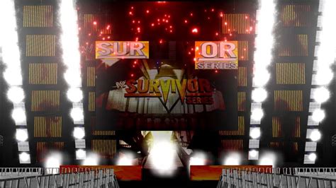 Wwe Survivor Series 2013 Opening Pyro Replication Wwe 2010s Pyro