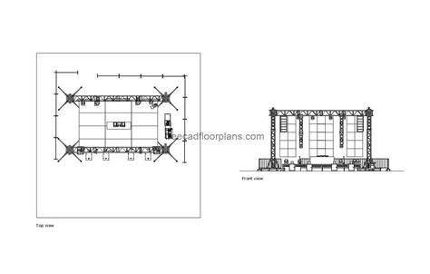 Stage Free CAD Drawings