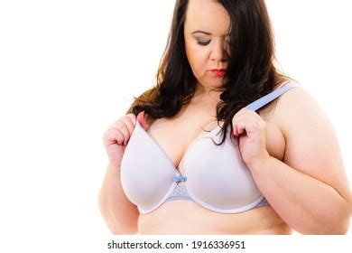 Plus Size Fat Mature Woman Wearing Stock Photo 1916336951 Shutterstock