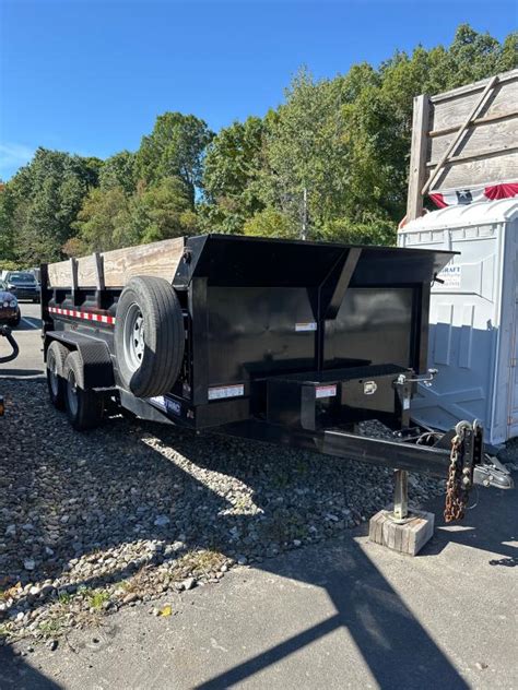 2023 Sure Trac 7x14 14k Lowprofile Dump Trailer Scissor Roxbury Trailers Roxbury Nj