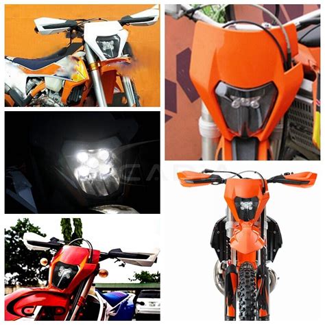 For Ktm Exc Xcw Led Headlight W Fairing Headlamp