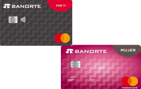 Tarjeta De Crédito Banorte Por Ti Y Mujer Banorte