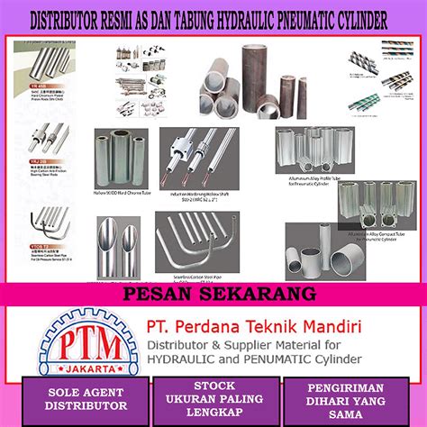 Jual Honed Tube Hydraulic Cylinder Oleh PT Perdana Teknik Mandiri