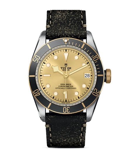 Tudor Black Bay Stainless Steel Watch Mm Harrods Uk