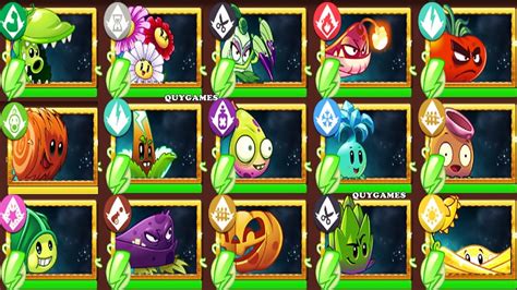 Plants Vs Zombies 2 All New Premium Plants Seed Packets 2020 In