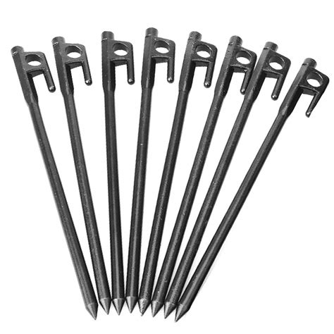 Buy Azarxis Tent Stakes Pegs Heavy Duty 8 12 Inch Forged Steel Burly