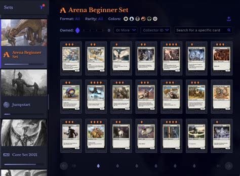 Draftsim On Twitter You Can Also Browse All The Cards In MTGA To