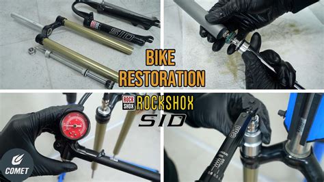 Bike Fork Rockshox Sid Overhaul Rebuild Youtube