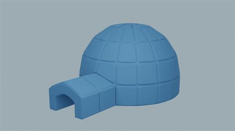 ArtStation - Igloo 3D Model | Resources