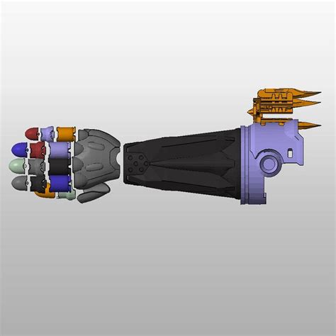 Nero Dmc 5 Devil Breaker Arm Devil May Cry 5 3d Model Etsy