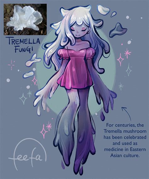 Tremella Mushroom Gijinka Moe Anthropomorphism Know Your Meme