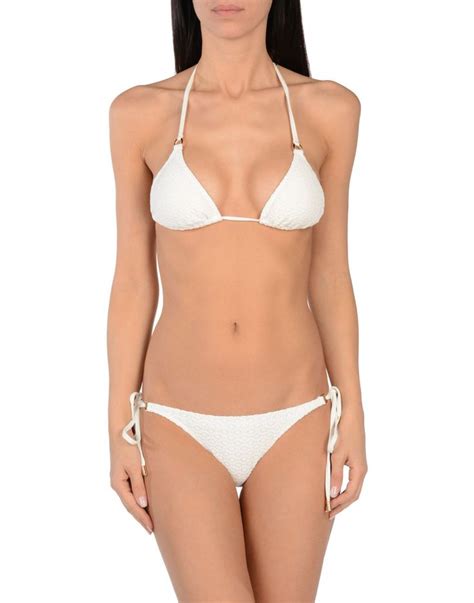 White Bikinis Mini Bikini Melissa Odabash International Designers