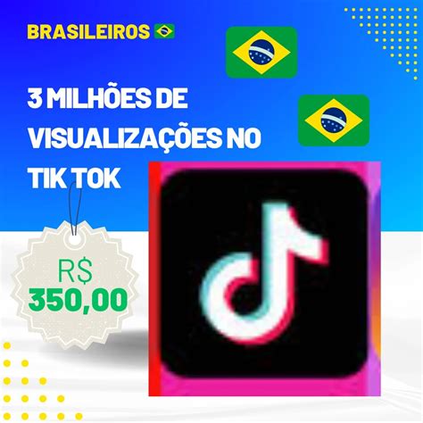 3 Milhões De Visualizações No Tik Tok Redes Sociais Dfg