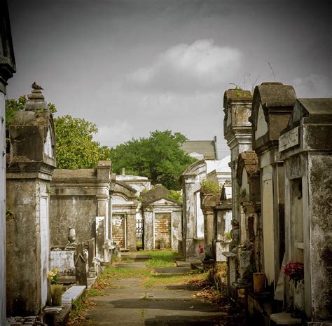 New Orleans Cemetery Photograph by Jean Noren