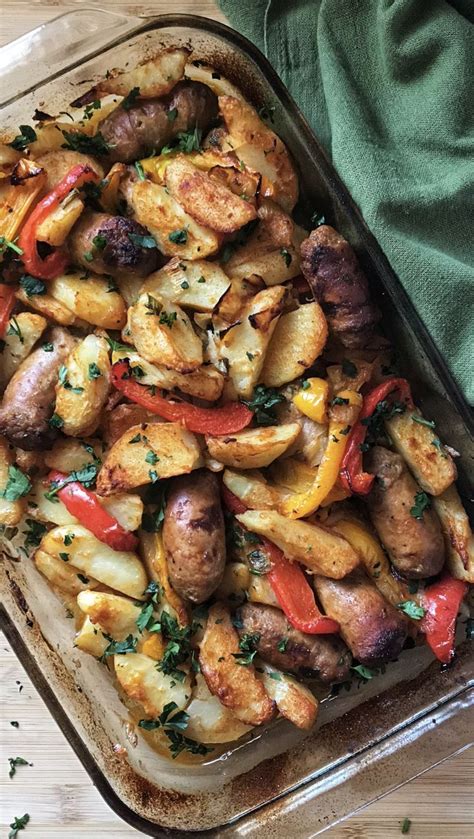 Oven Roasted Sausage And Potatoes Artofit