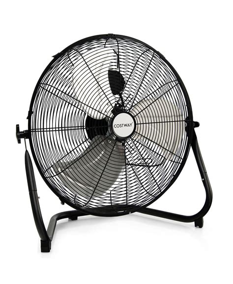 20 high velocity floor fan heavy duty industrial floor fan with 3 wind ...