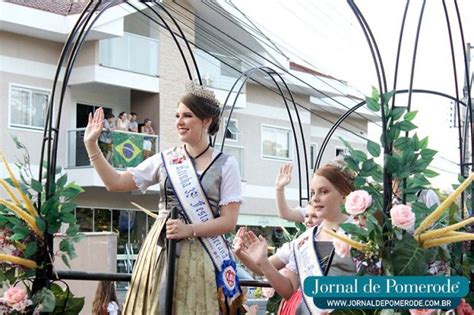 Escolha Da Realeza Da Festa Pomerana Confira Detalhes Sobre O