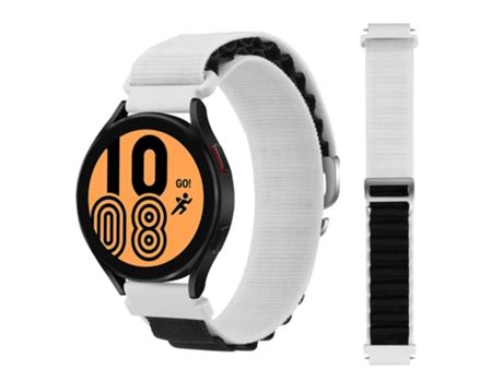 Bracelete Alpine G Hook Ajust Vel Xiaomi Mibro Watch T Branco E Preto