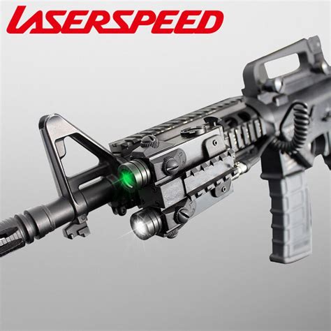 Military Aluminum Gun Laser Green/Red/IR Dual Laser Pointer for Rifle Hunting laser sights for ...