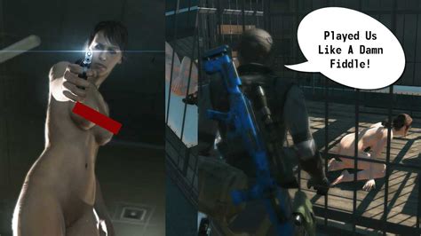 Metal Gear Solid V Ttp The Naked Sniper Quiet Nude Mod Naughty Gaming